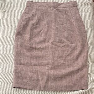 Chic Mauve Pencil Skirt